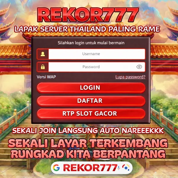 REKOR777 Slot Anti Rungkad Indonesia